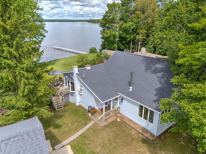 Property Photo:  7665 Millecoquin Lake Rd  MI 49827 