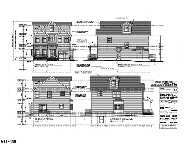 Property Photo:  221 Hazel Ave  NJ 07090 