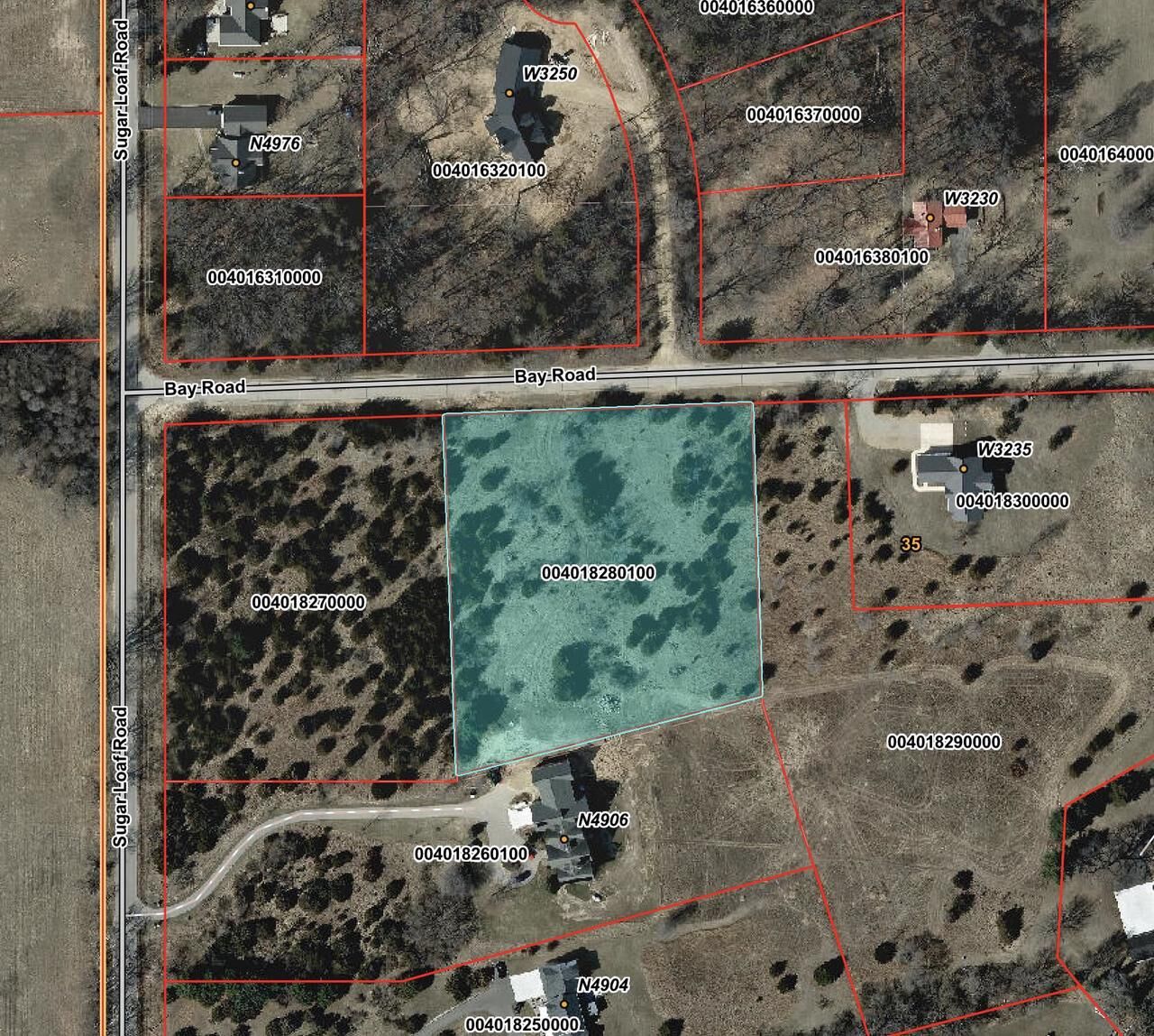 Property Photo: Lot 4 Bay Road WI 54941