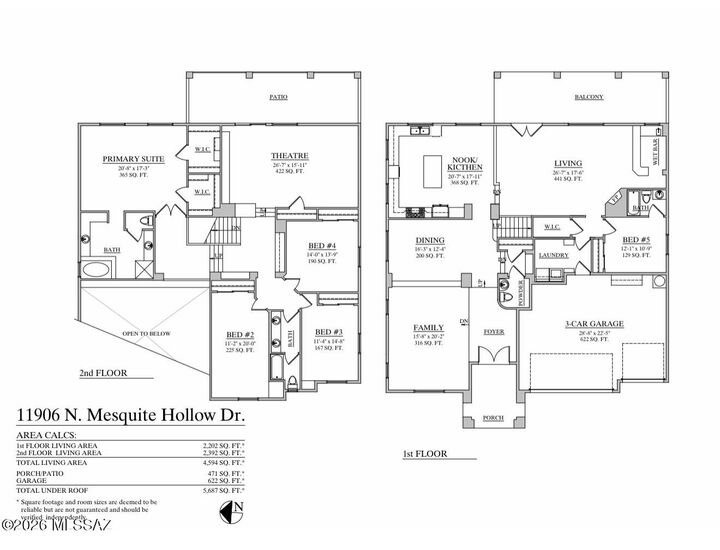 Property Photo: 11906 N Mesquite Hollow Drive AZ 85737