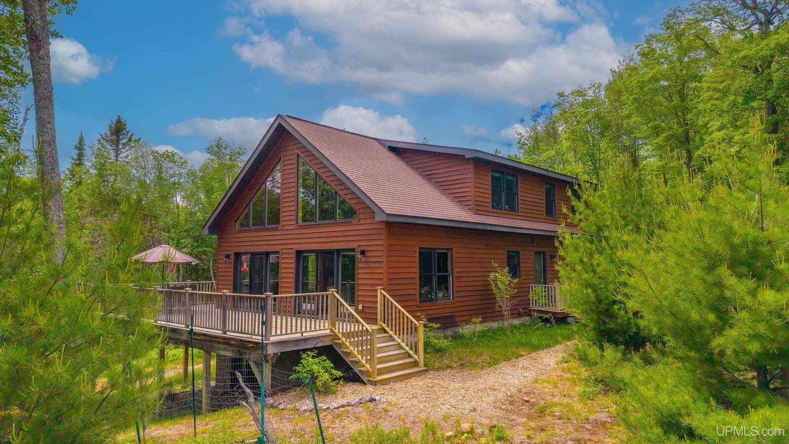 Property Photo:  26597 N Fence Lake Road  MI 49861 