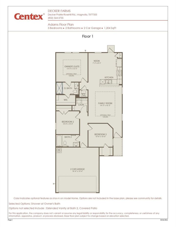 Property Photo:  26414 Cedar Sedge Drive  TX 77355 