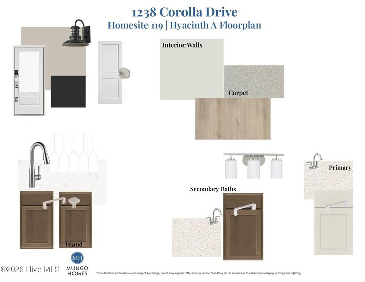 Property Photo:  1238 Corolla Drive  NC 28429 