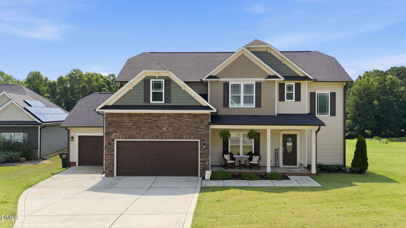 Property Photo:  124 Shady Oaks Drive  NC 27504 