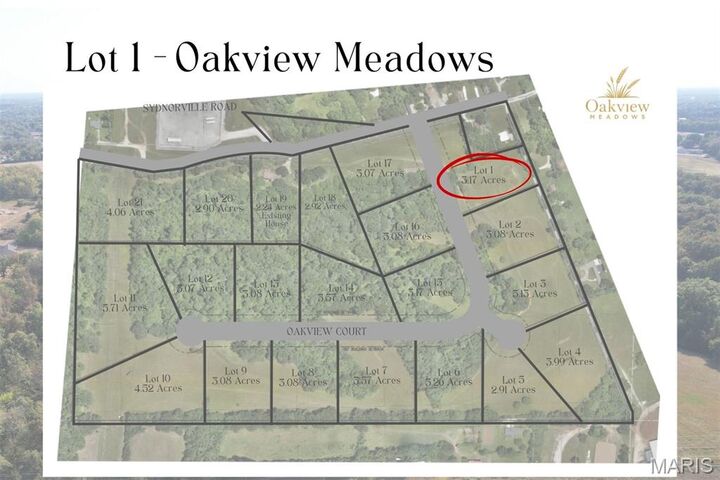 Property Photo:  3 Oakview Ct. - Lot 1  MO 63379 