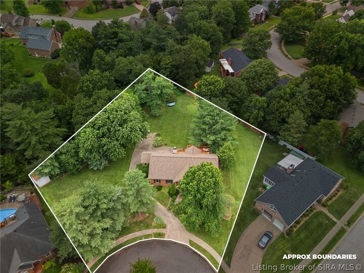 Property Photo:  3625 Greenfield Drive  IN 47150 