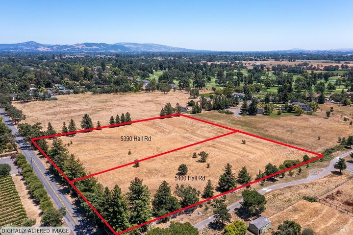 Property Photo: 5400 Hall Road CA 95401