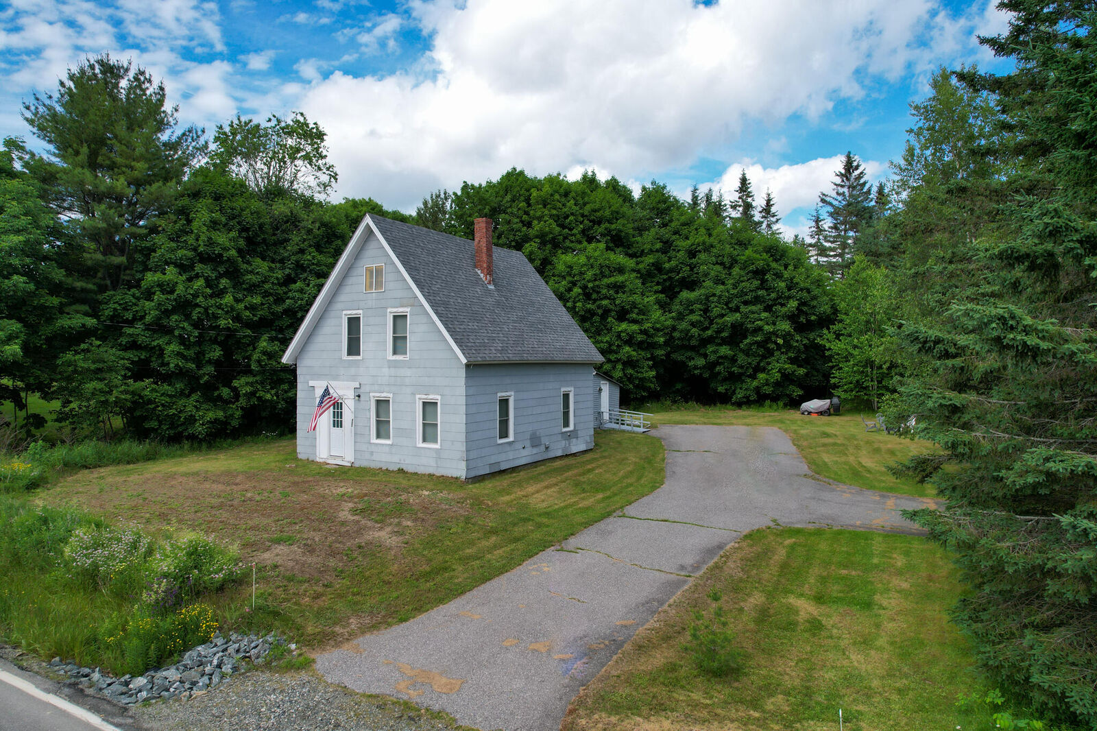 Property Photo:  490 Douglas Highway  ME 04605 
