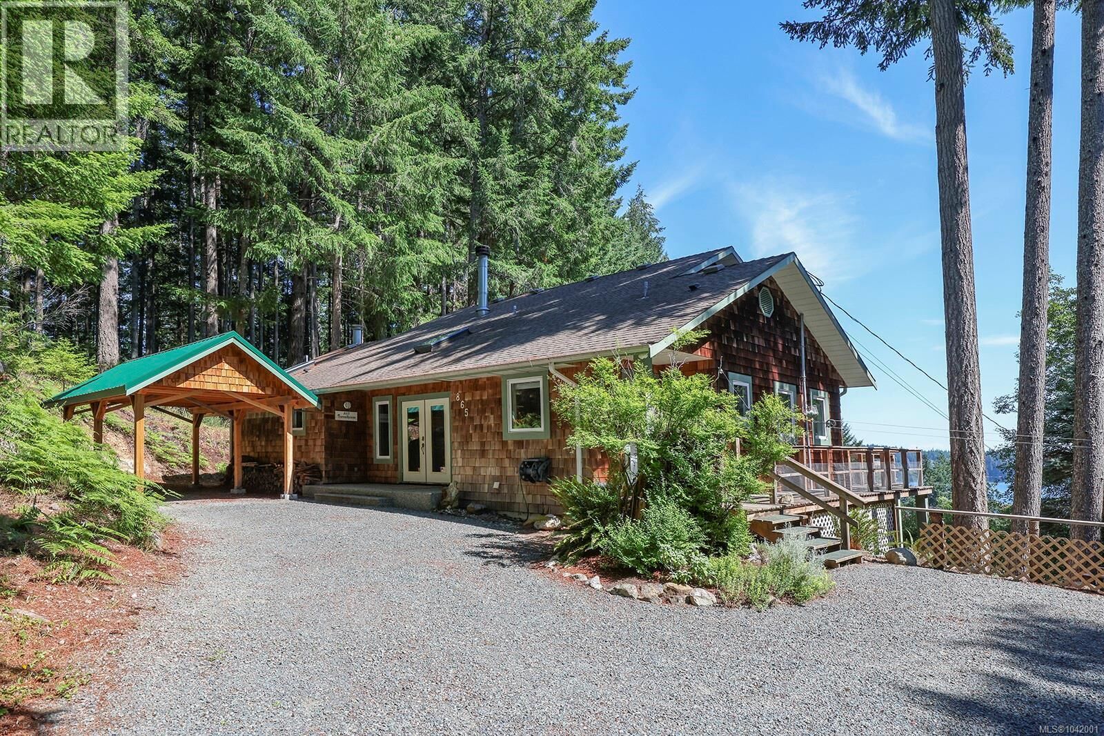 Property Photo:  865 Gowlland Harbour Road  BC V0P 1N0 