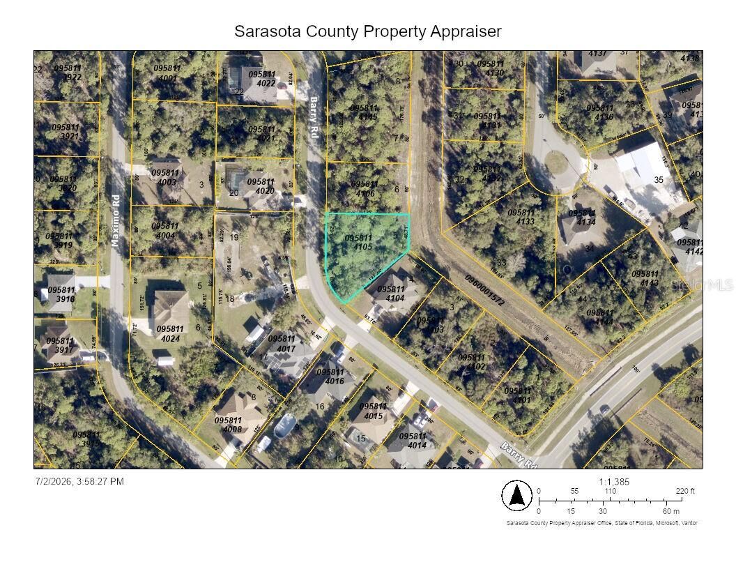 Property Photo:  Barry Road  FL 34286 