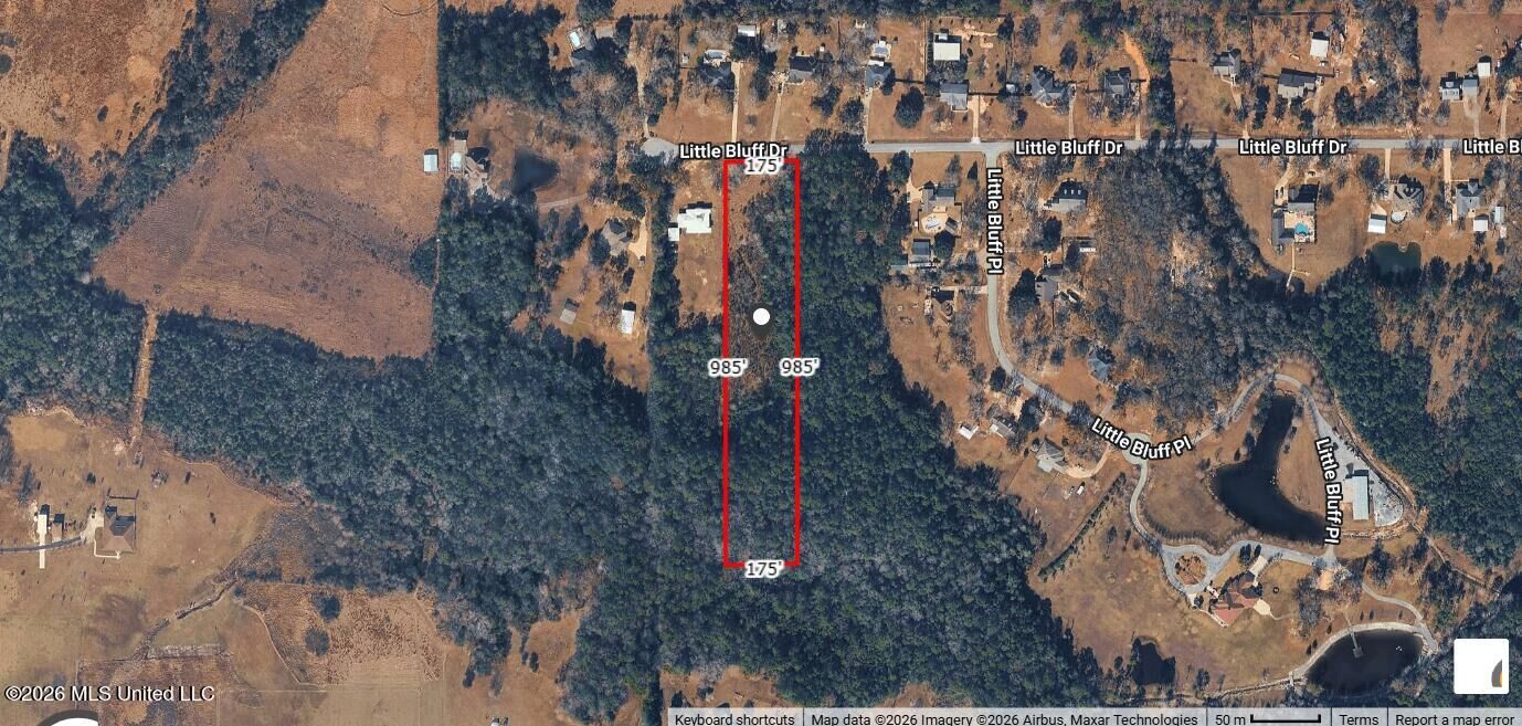 Property Photo: 3.9ac Little Bluff Drive MS 39565