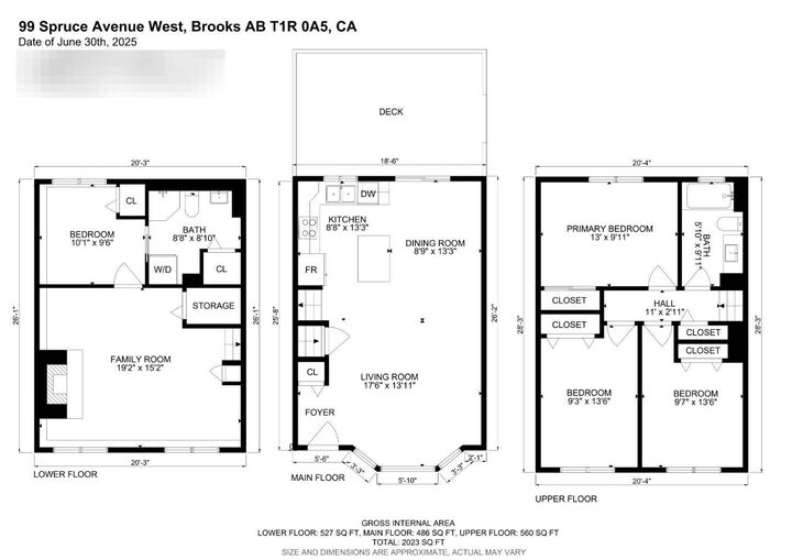 Property Photo:  99 Spruce Avenue  AB T1R 0A7 
