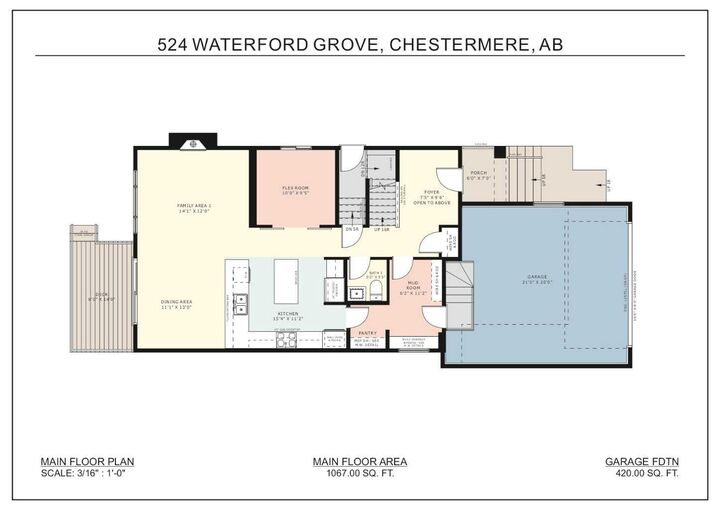 Property Photo: 524 Waterford Grove AB T1X 2Z9