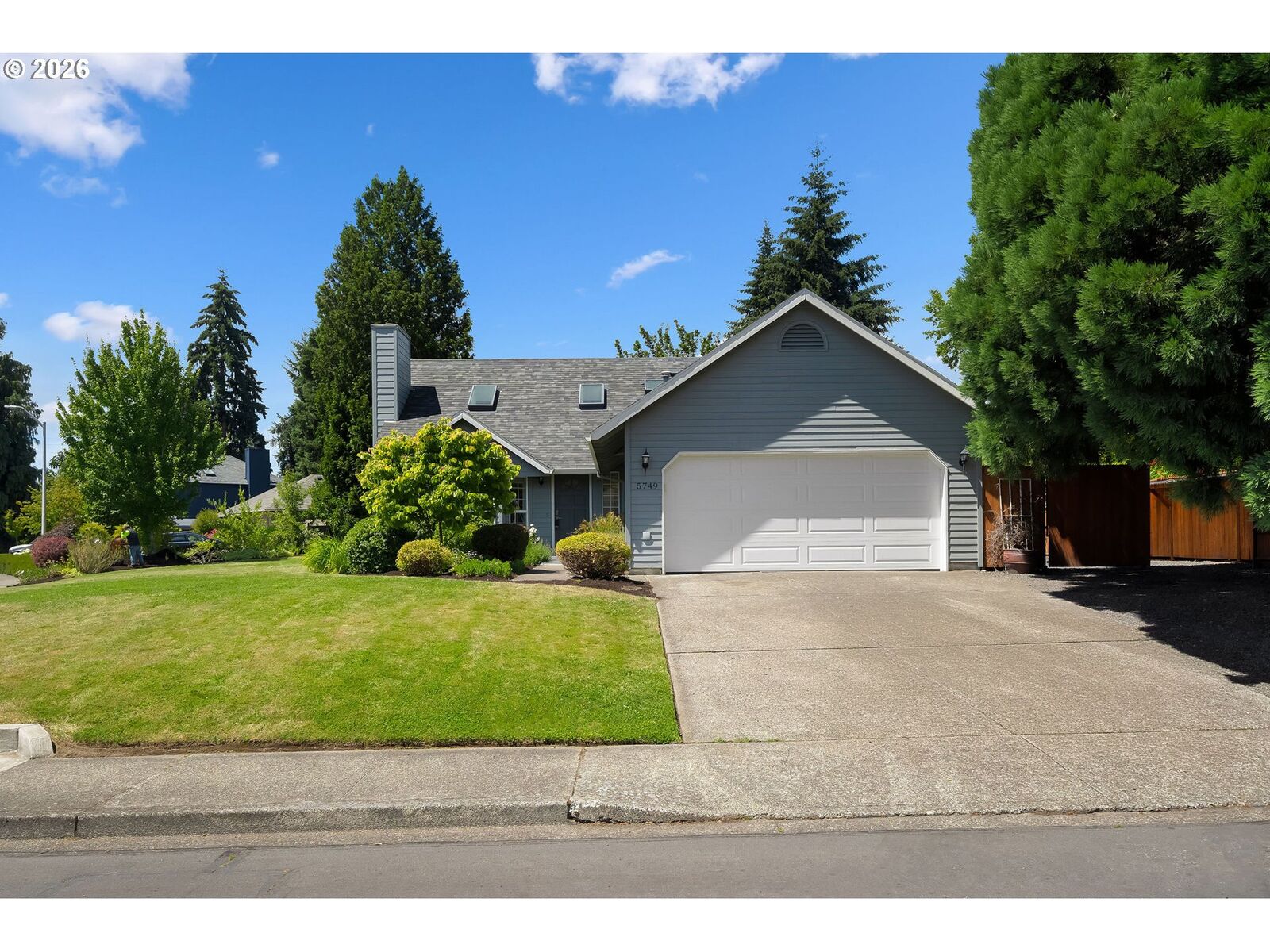 Property Photo:  5749 NE Harvest St  OR 97124 