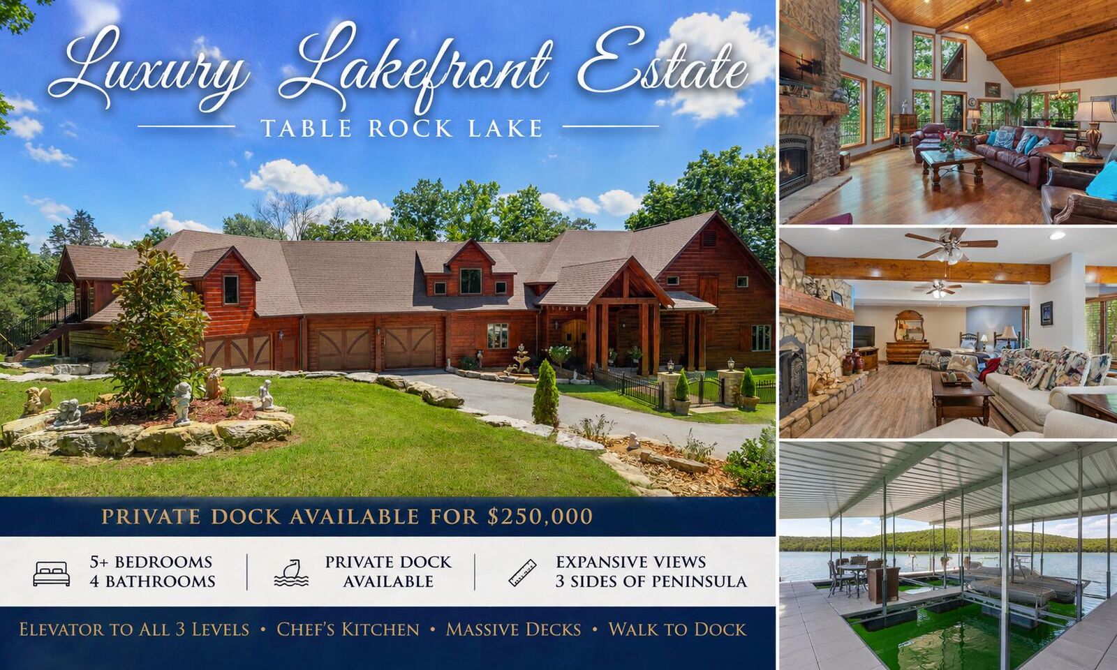 Property Photo: 1517 Lake Bluff Drive MO 65737