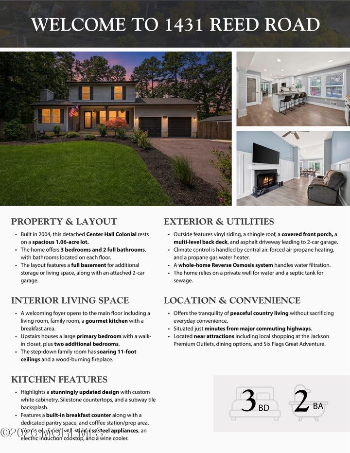 Property Photo:  1431 Reed Road  NJ 08514 