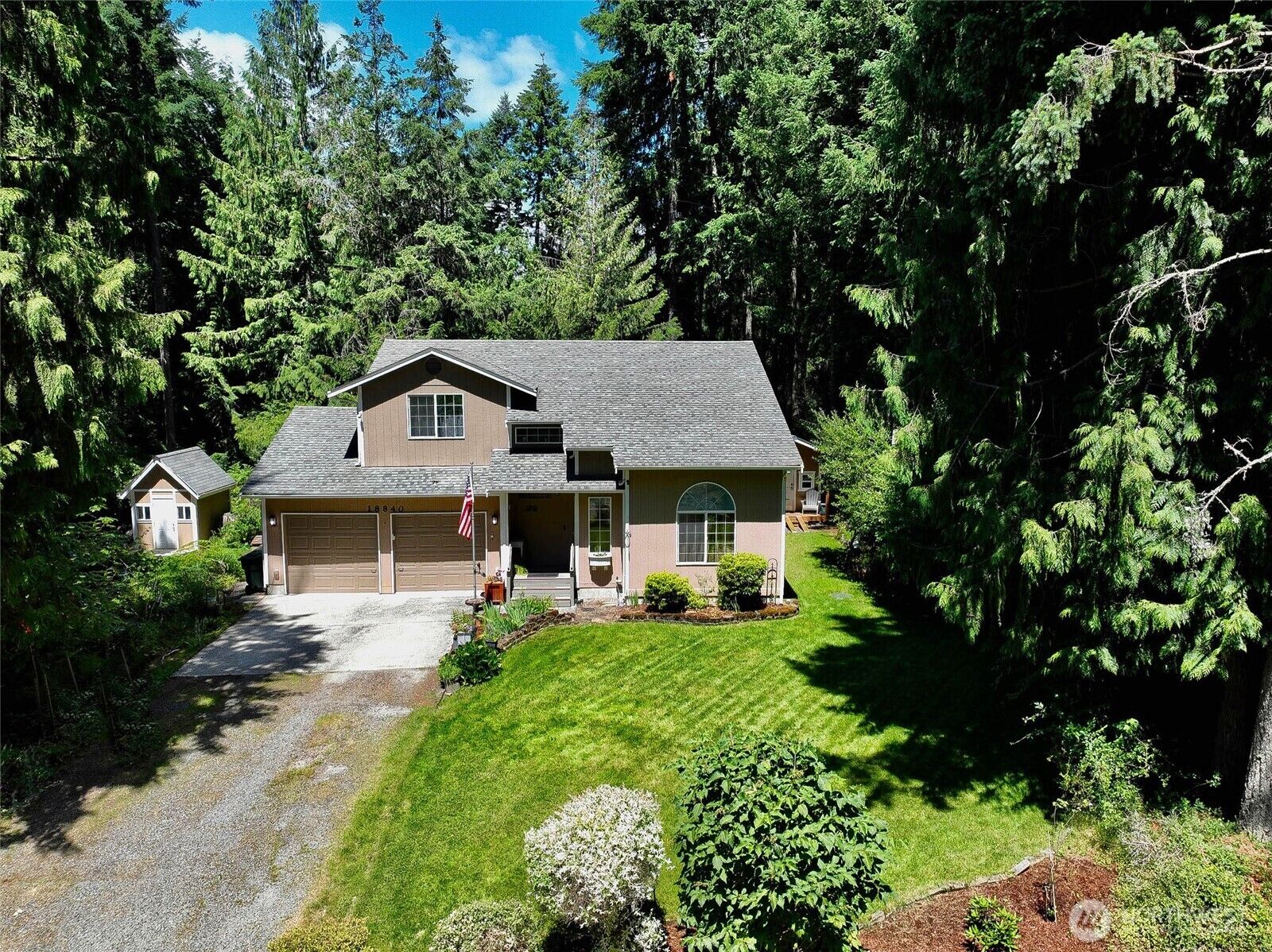 Property Photo: 18840 Rampart Drive SE WA 98597