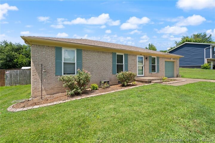 Property Photo:  208 Bates Drive  IN 47111 
