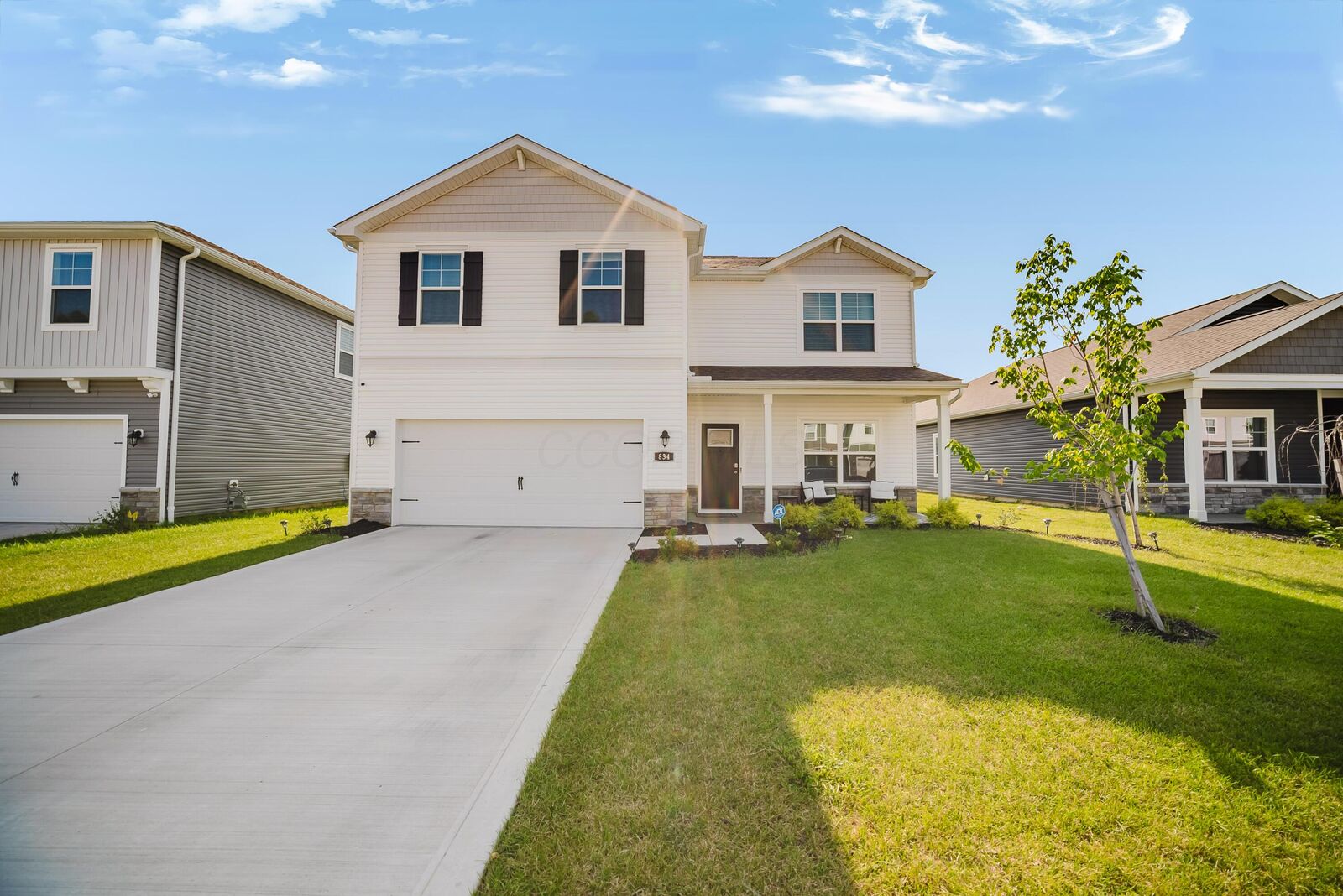 Property Photo:  834 Allegro Drive  OH 43068 