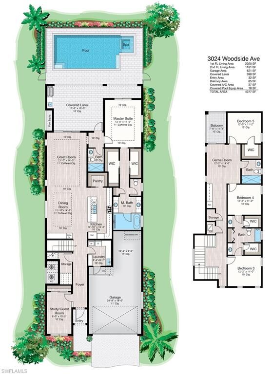 Property Photo: 3028 Woodside Ave FL 34112
