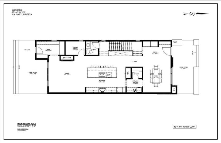 Property Photo: 2733 5 Avenue NW Avenue AB T2N 0T9