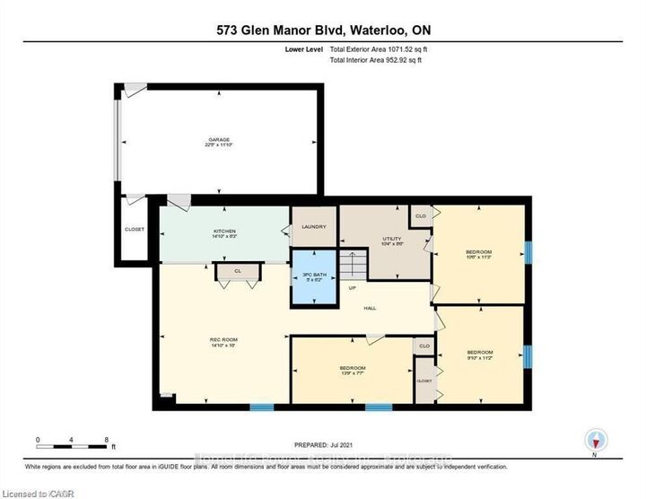 Property Photo: 573 Glen Manor Boulevard B ON N2L 4T7