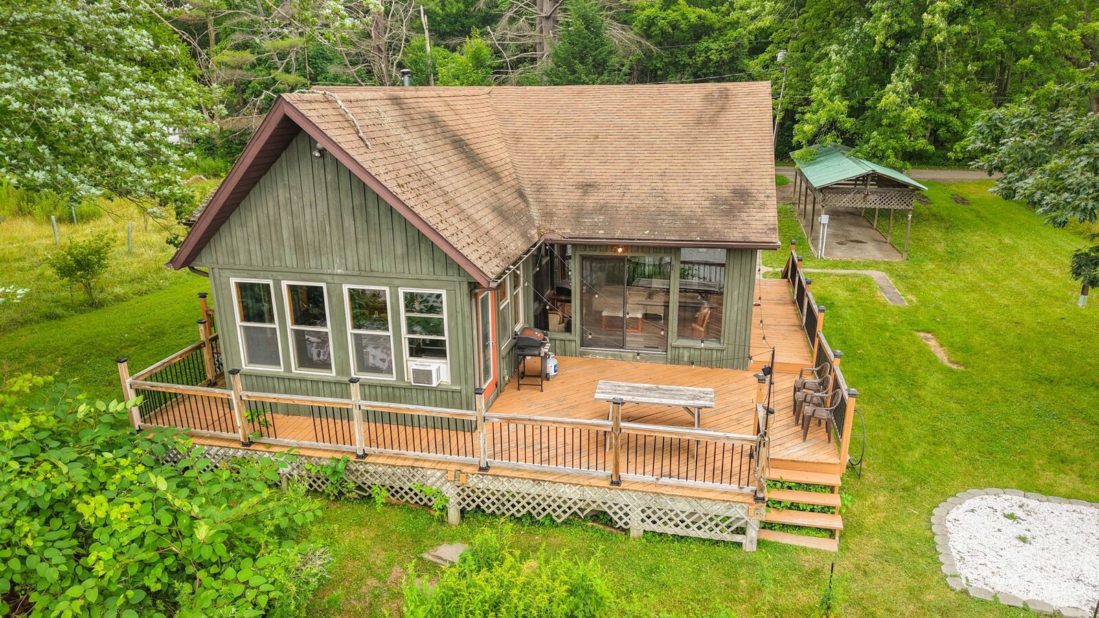 Property Photo:  581 W Miller Beach Road  NY 13827 