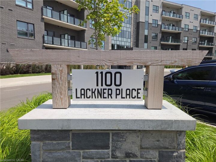 Property Photo: 1100 Lackner Place 404 ON N2A 0M1