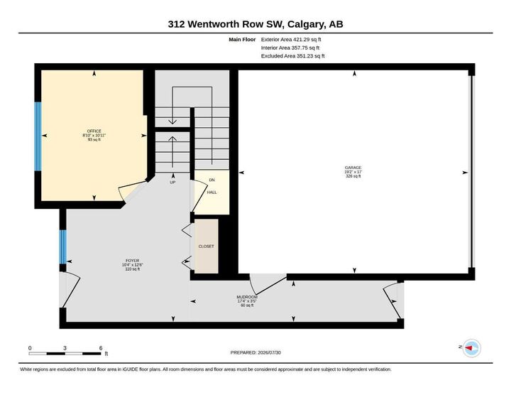 Property Photo: 312 Wentworth Row SW AB T3H 1W7