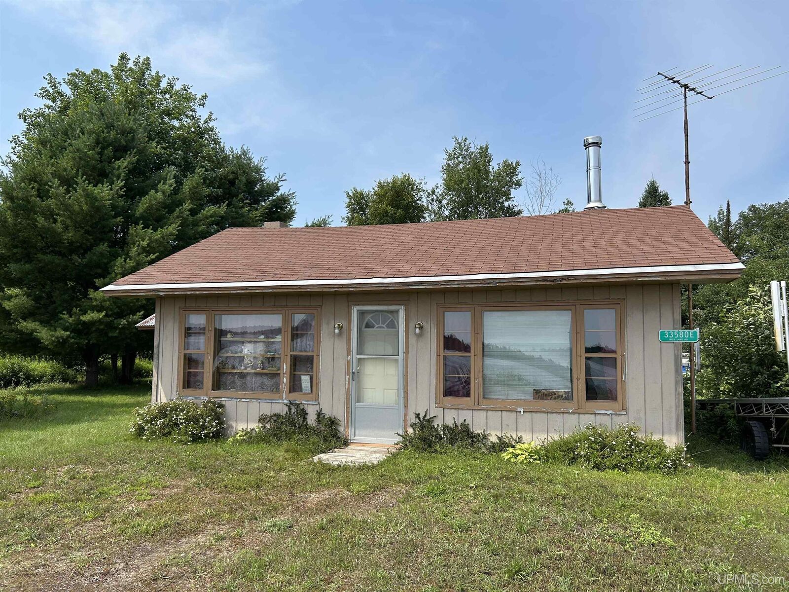 Property Photo:  33580 Rice Lake Road  MI 49945 