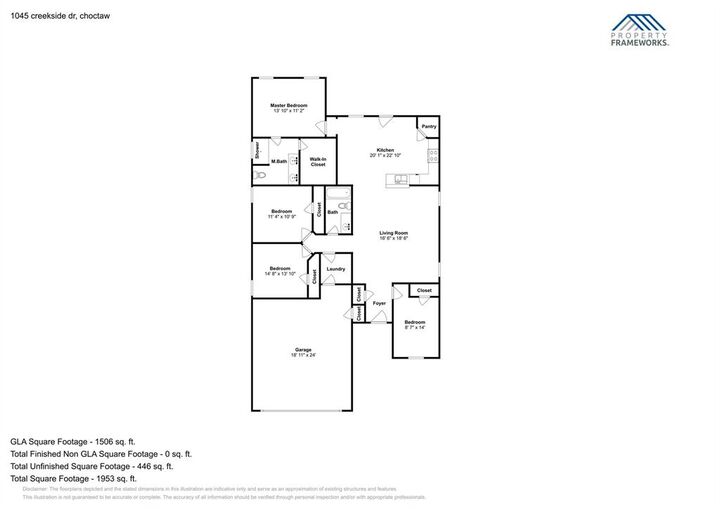 Property Photo: 1045 Creekside Drive OK 73020