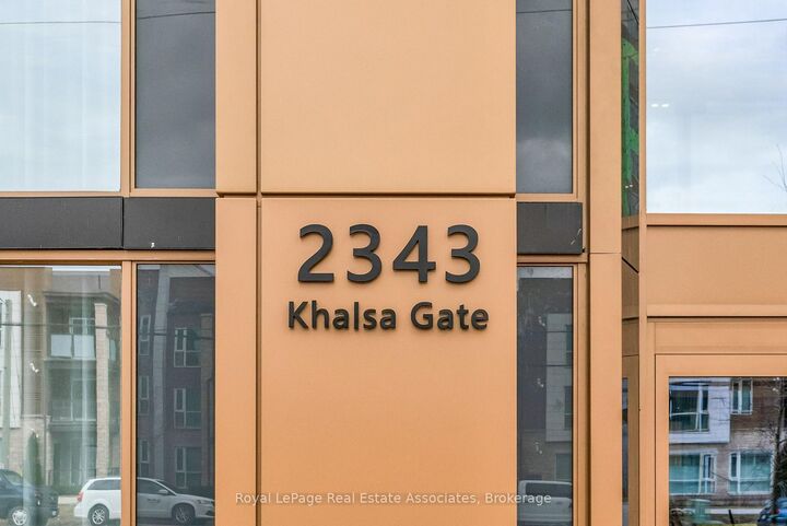 Property Photo: 2343 Khalsa Gate 701 ON L6M 5R6