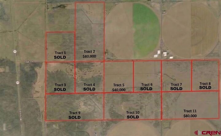Property Photo:  Tract 5 Lane 10 North  CO 81136 