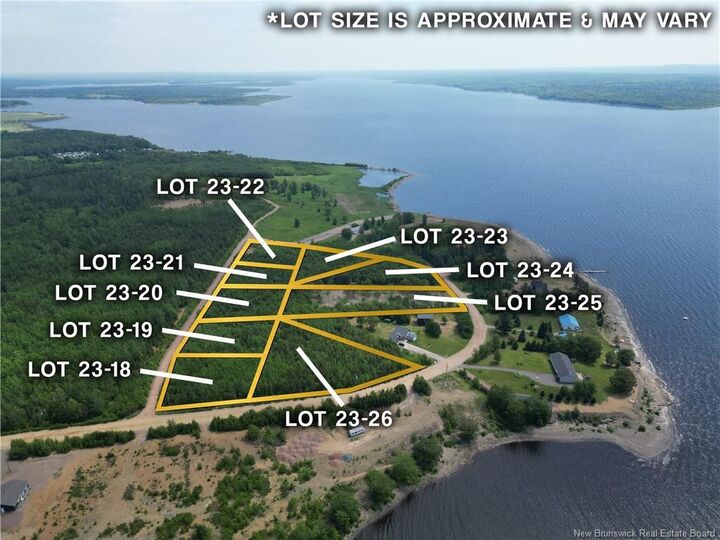 Property Photo:  Lot 23-21 Blueberry Beach Road  NB E4C 3J2 
