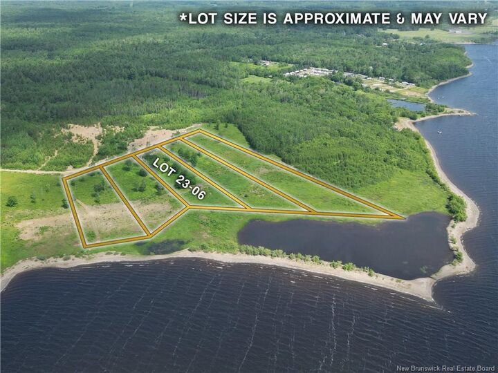 Property Photo:  Lot 23-6 Blueberry Beach Road  NB E4C 3J2 
