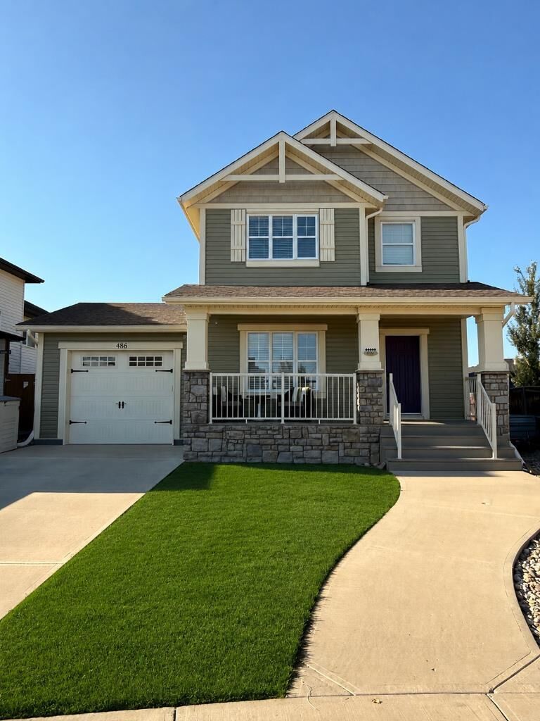 Property Photo:  486 Mary Cameron Crescent  AB T1H 6V6 