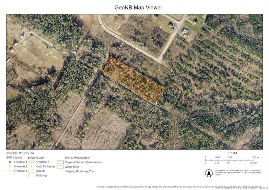 Photo de la propriété:  Lot 2004-1 Charters Settlement Road  NB E3C 1W7 