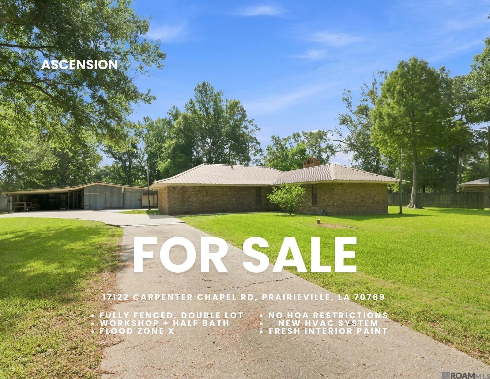 Property Photo: 17122 Carpenters Chapel Rd LA 70769