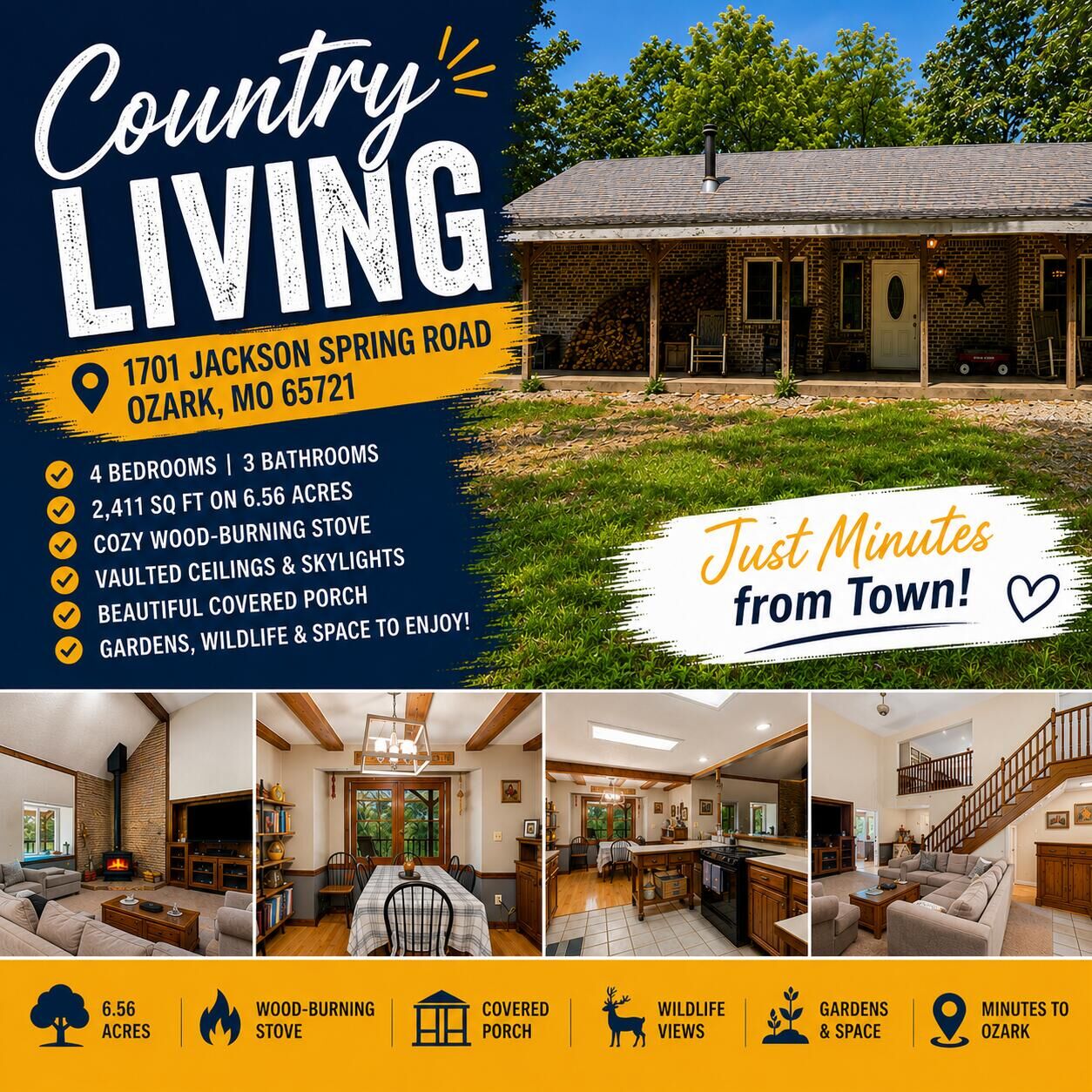 Property Photo: 1701 Jackson Spring Road MO 65721