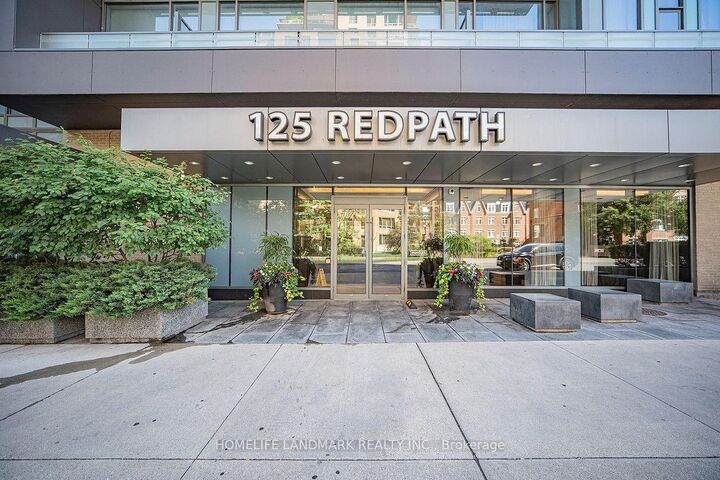 Property Photo: 125 Redpath Avenue 1206 ON M4S 0B5