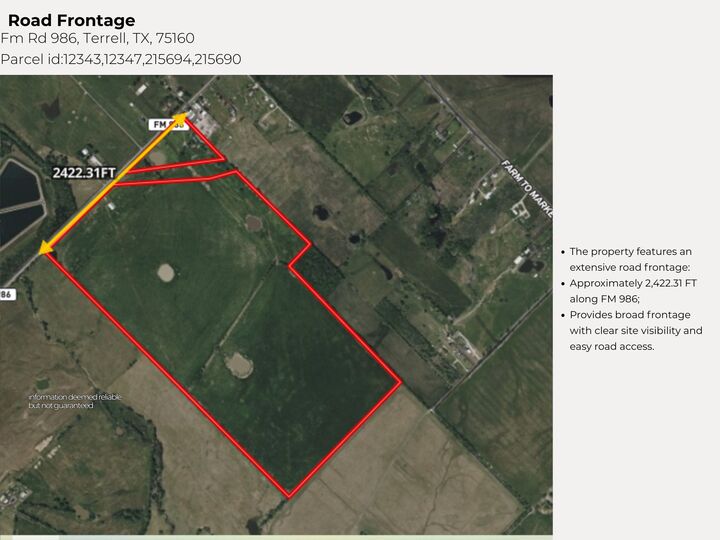 Property Photo: 0 Fm Rd 986 Road TX 75160