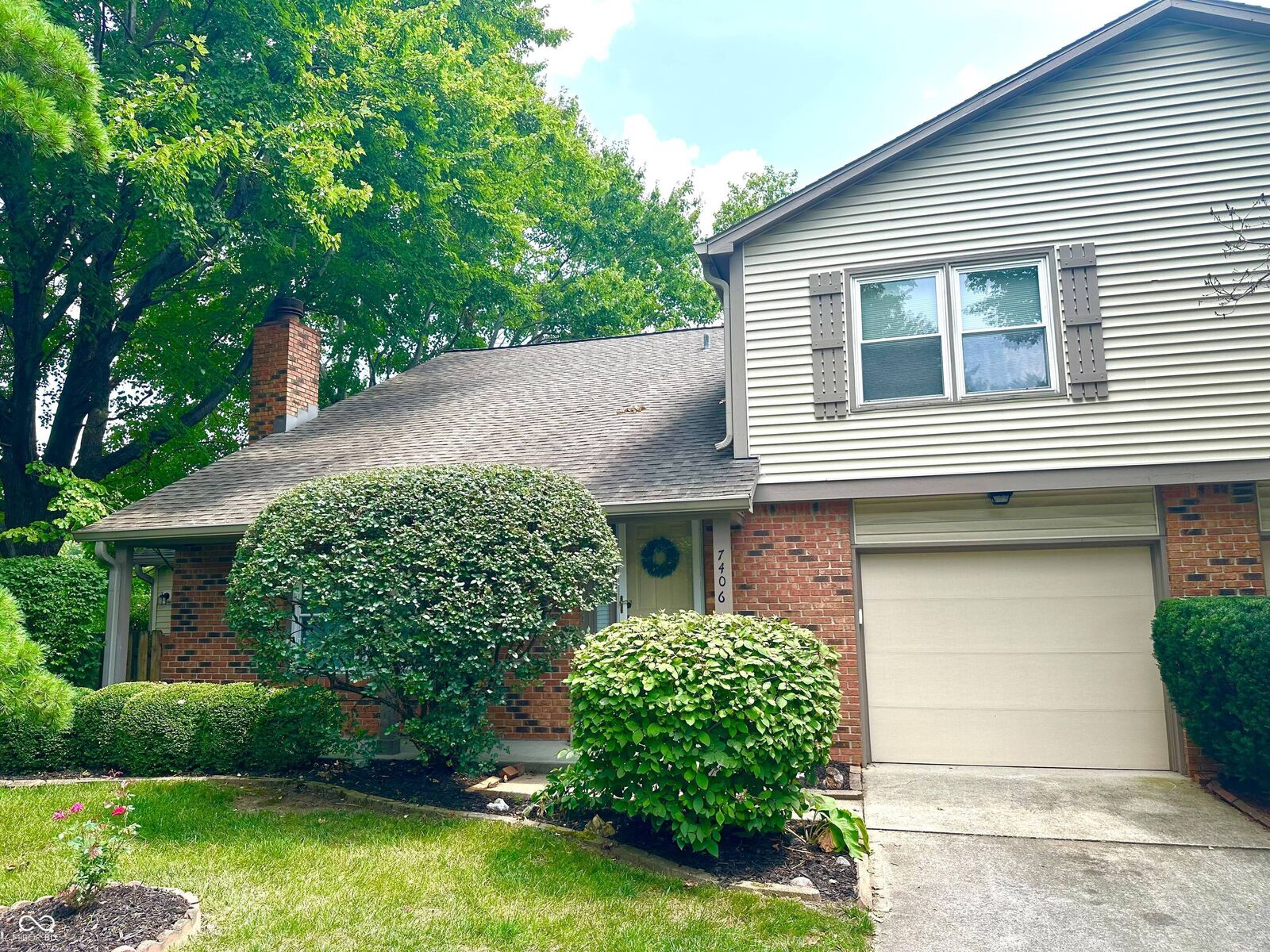 Property Photo: 7406 Prairie Lake Drive IN 46256
