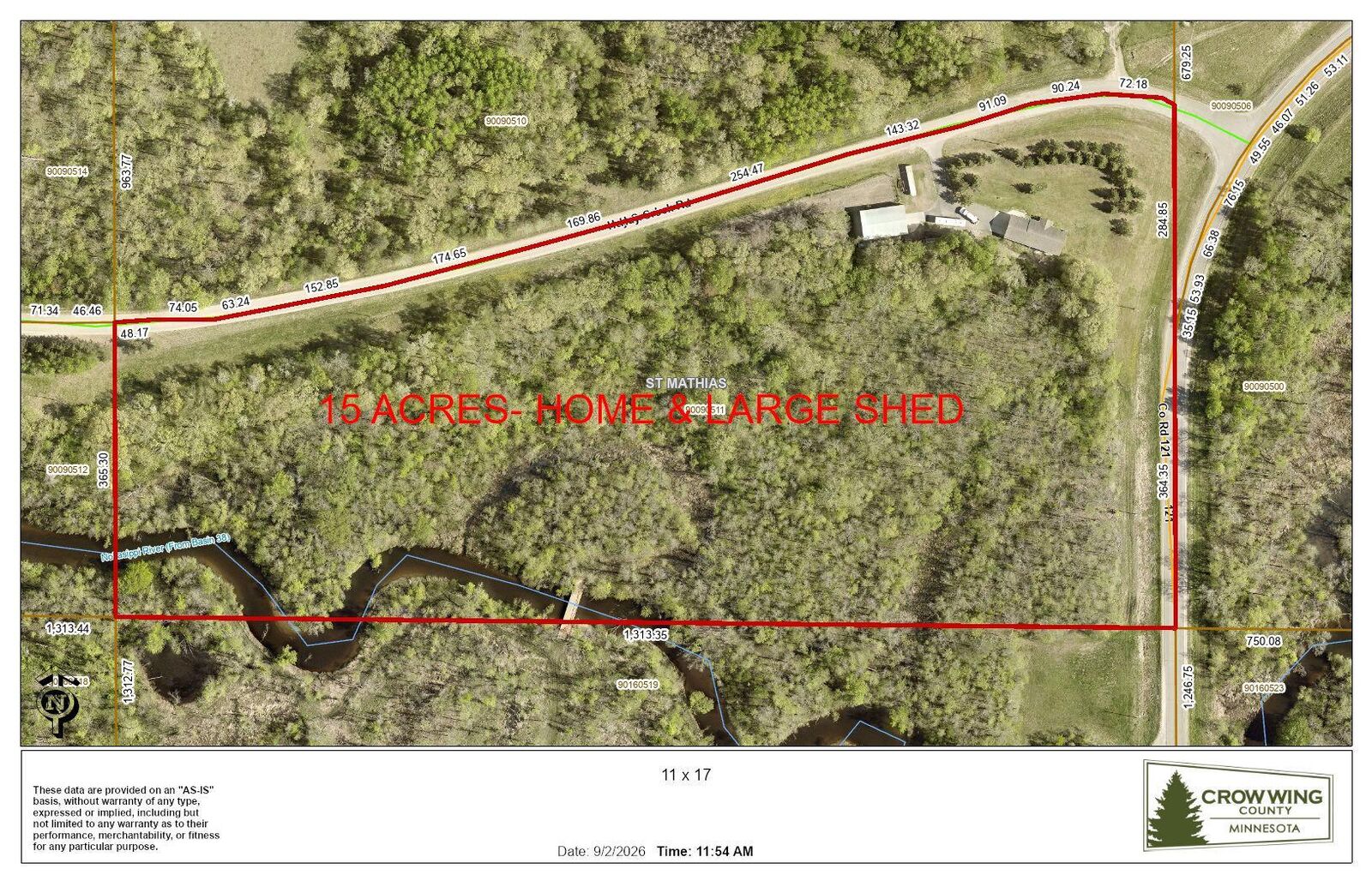Property Photo: 6423 Hay Creek Road MN 56449