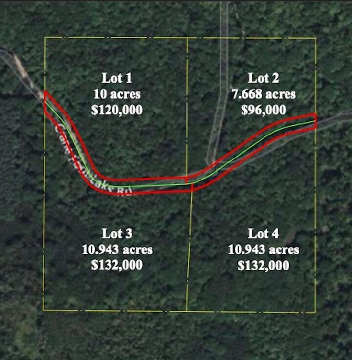 Property Photo: Lot 3 Crane Foot Lake Road WI 54435