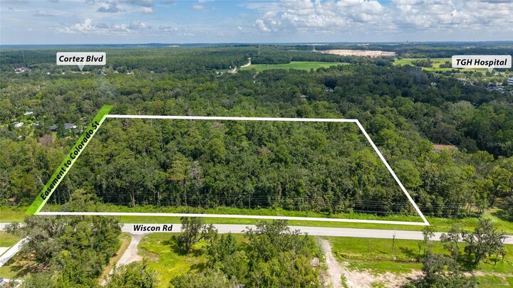 Property Photo:  10.30 Acres Wiscon Road  FL 34601 