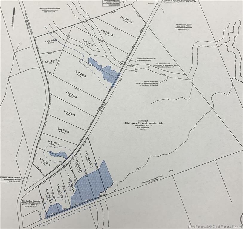 Property Photo:  Lot 26-13 Hillside  NB E4Z 2L3 