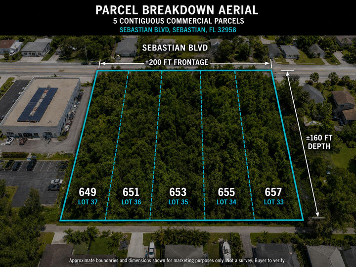 Property Photo: 649 Sebastian Boulevard FL 32958