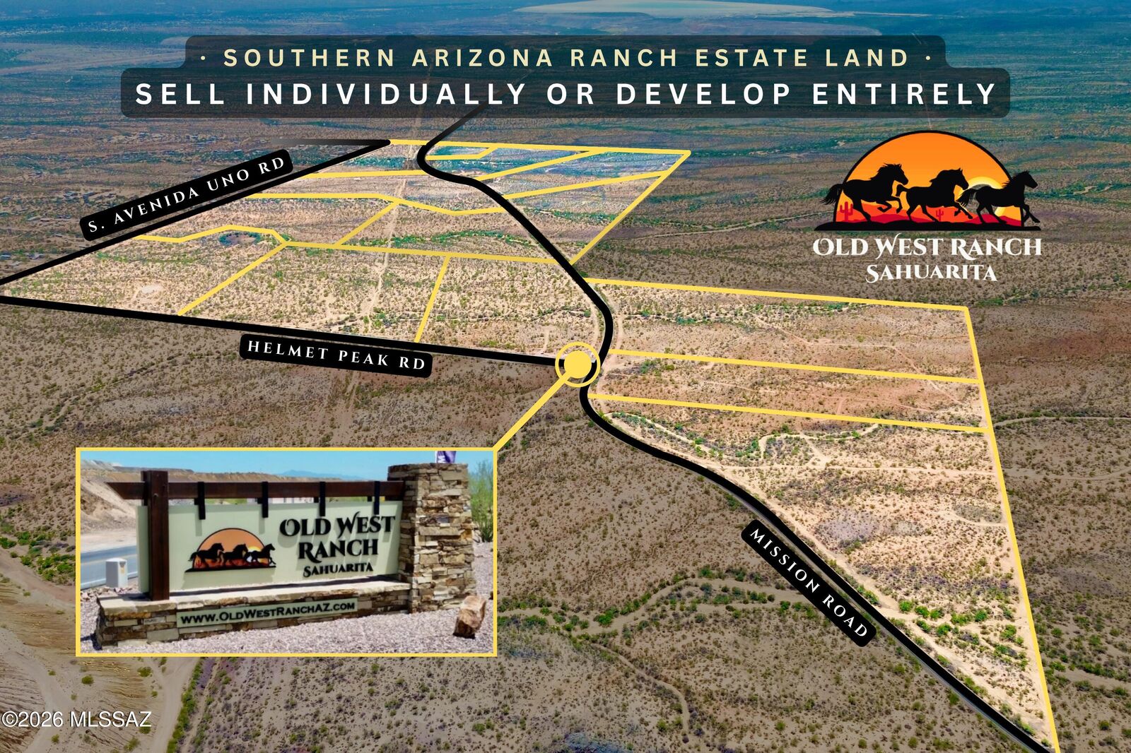Property Photo: 00 S Mission Rd &Amp Helmet Peak Road 1-14 AZ 85629