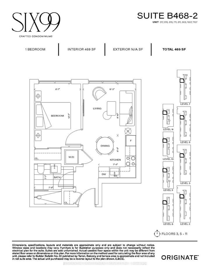 Property Photo: 699 Sheppard Avenue E 1007 ON M2K 0J5