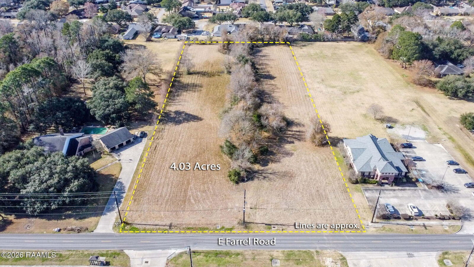 Property Photo: 200 E Blk Farrel Lot 1 Road C1 LA 70508